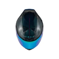 Casco Integrale Nexx X.R3R Hadal Carbonio Blu Verde Acqua