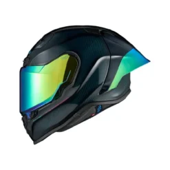 Casco Integrale Nexx X.R3R Hadal Carbonio Blu Verde Acqua