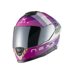 Casco integrale Nexx Y.100R Fade Viola Bianco