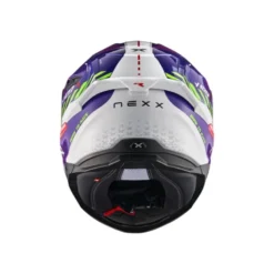 Casco integrale Nexx Y.100R Fade Viola Bianco