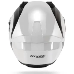 Casco Integrale Nolan N60-6 Bifase 349 Bianco Nero Lucido