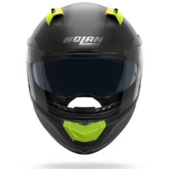 Casco Integrale Nolan N60-6 Classico Nobile 311 Nero Verde Impulso Opaco