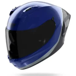 Casco Integrale Nolan N60-6 Sport Verniciatura Speciale 346 Blu Profondo Nero Argento