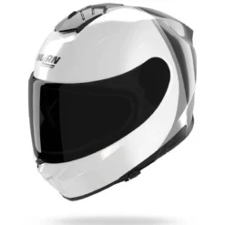 Casco Integrale Nolan N80-8 Verniciatura Speciale 344 Bianco Perla Nero Lucido