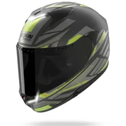 Casco Integrale Nolan X-904 Ultra Carbon Calibro Rombo I-ESS 358  Carbonio Antracite Verde Impulso Opaco
