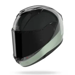 Casco Integrale Nolan X-904 Ultra Carbon Verniciatura Speciale 342 Carbonio Verde Grigio Antracite Lucido