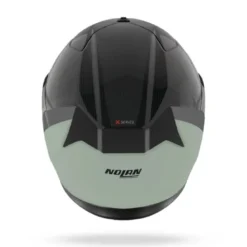 Casco Integrale Nolan X-904 Ultra Carbon Verniciatura Speciale 342 Carbonio Verde Grigio Antracite Lucido
