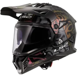 Casco Integrale On-Off Touring Ls2 MX702 Pioneer II RANGI Nero