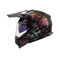 Casco Integrale On-Off Touring Ls2 MX702 Pioneer II RANGI Nero