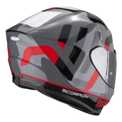 Casco Integrale Scorpion EXO-391 Evo Arok Grigio Rosso Nero
