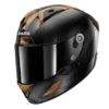 Casco Integrale Shark Aeron Carbon Skin Nero Rame