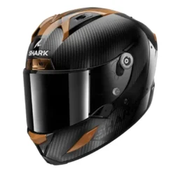 Casco Integrale Shark Aeron Carbon Skin Nero Rame