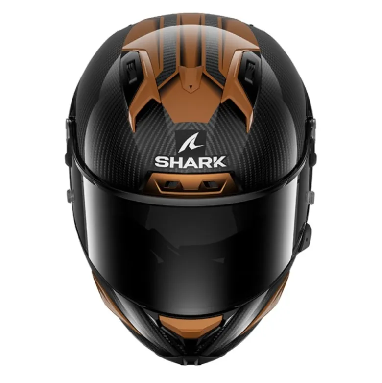 Casco Integrale Shark Aeron Carbon Skin Nero Rame