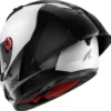 Casco Integrale Shark Aeron-Gp Carbon Blank Sp Bianco Antracite