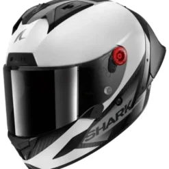 Casco Integrale Shark Aeron-Gp Carbon Blank Sp Bianco Antracite