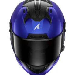 Casco Integrale Shark Aeron-Gp Carbon Blank Sp Blu Antracite
