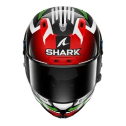 Casco Integrale Shark AERON-GP FIM RACING -1 Firstlap Carbon Rosso Verde