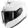 Casco Integrale Shark D-Skwal 3 Blank Bianco