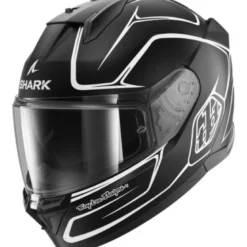 Casco Integrale Shark D-Skwal 3 Drone Nero Opaco Bianco