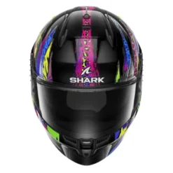 Casco Integrale Shark D-Skwal 3 Fawn Nero Viola Giallo