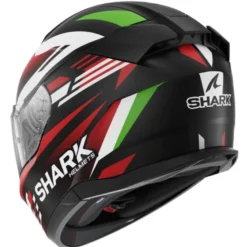 Casco Integrale Shark D-Skwal 3 Firstlap Nero Opaco Rosso Verde