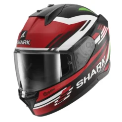 Casco Integrale Shark D-Skwal 3 Firstlap Nero Opaco Rosso Verde