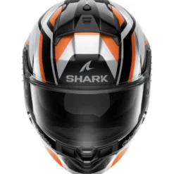 Casco Integrale Shark Ridill 2 Apex Silver Nero Arancione