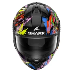 Casco Integrale Shark Ridill 2 Beast Nero Viola Giallo