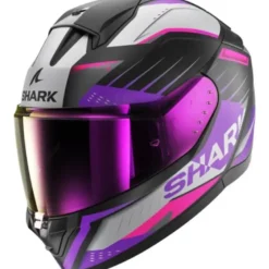 Casco Integrale Shark Ridill 2 Bersek Nero Viola Opaco