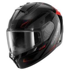Casco Integrale Shark Ridill 2 Mekarium Antracite Rosso