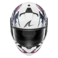 Casco Integrale Shark Ridill 2 Reptaia Bianco Viola Cameleon