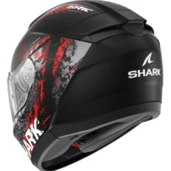 Casco Integrale Shark Ridill 2 Speed-Vib Nero Antracite Rosso