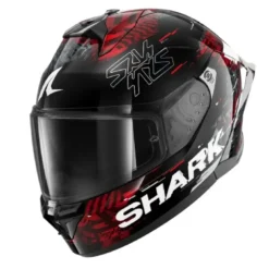 Casco Integrale Shark Skwal Cup Speed-Vib Nero Rosso Silver Lucido