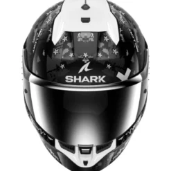 Casco Integrale Shark Skwal i3 Hellcat Nero Chrome Silver