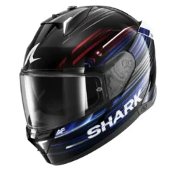 Casco Integrale Shark Skwal i3 Light-Blur Nero Rosso Blu Lucido
