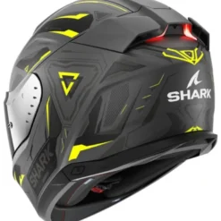 Casco Integrale Shark Skwal i3 Linik Nero Antracite Giallo Opaco