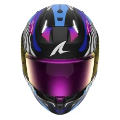 Casco Integrale Shark Skwal i3 Speed-Fancy Nero Bianco Blu Lucido