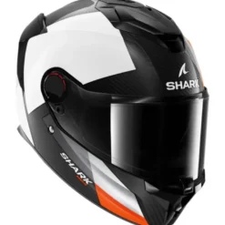 Casco Integrale Shark Spartan Gt Pro Carbon Dokhta Bianco Arancio