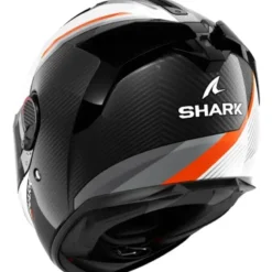Casco Integrale Shark Spartan Gt Pro Carbon Dokhta Bianco Arancio
