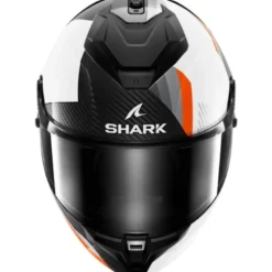 Casco Integrale Shark Spartan Gt Pro Carbon Dokhta Bianco Arancio