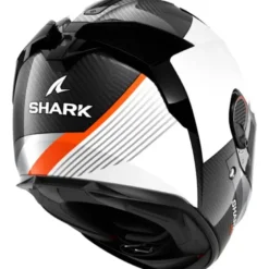 Casco Integrale Shark Spartan Gt Pro Carbon Dokhta Bianco Arancio