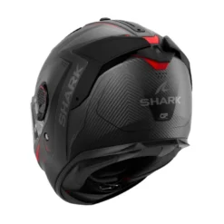 Casco Integrale Shark Spartan Gt Pro Carbon Mekarium Carbon Antracite Rosso Opaco