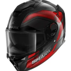 Casco Integrale Shark Spartan Gt Pro Carbon Ritmo Rosso Chrome