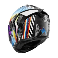 Casco Integrale Shark Spartan Gt Pro Carbon Sthyr Carbon Bianco Cromato Lucido