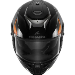 Casco Integrale Shark Spartan Rs Byrhon Nero Arancio Chrome Opaco