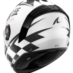 Casco Integrale Shark Spartan Rs Raceshop Bianco Nero Rosso