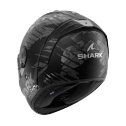 Casco Integrale Shark Spartan Rs Reptaia Nero Antracite Opaco