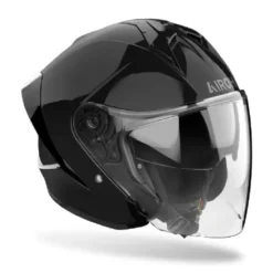 Casco Jet Airoh H.21 Color Nero Lucido