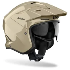 Casco Jet Airoh Kombakt Color Moka Glow Lucido