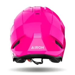 Casco Jet Airoh Kombakt Color Rosa Lucido